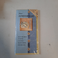 CARTE ANNIVERSAIRE Avec 2 minies bougies et support