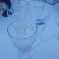 Lot Verre coca écriture blanche 5