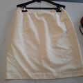 Jupe jaune doublé T40