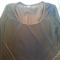 chemisier marron t40