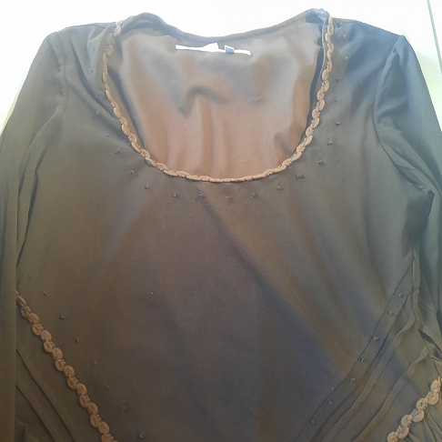 chemisier marron t40