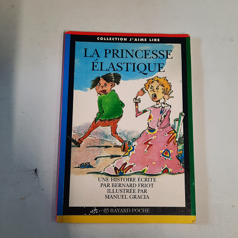 livre La princesse Élastique Bayard poche j'aime lire