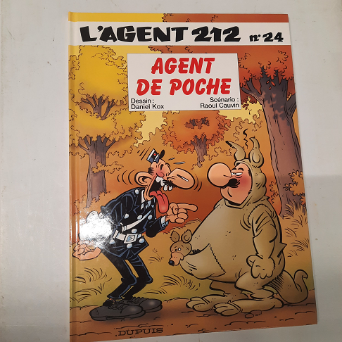 bande dessinée L'AGENT 212 N° 24  AGENT DE POCHE