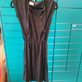 Robe noire coton T36
