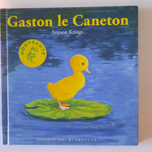 livre gaston le caneton