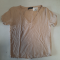Top taupe T XS