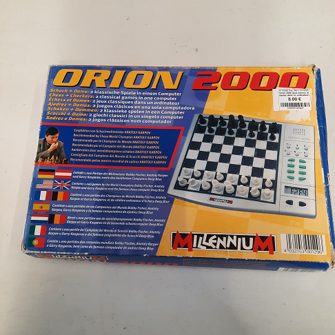 Orion 2000 (jeux échecs et dames dans un ordinateur)