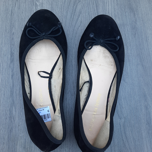 ballerines noires 40