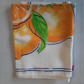 Torchon neuf, Françoise SAGET, Citrons,
