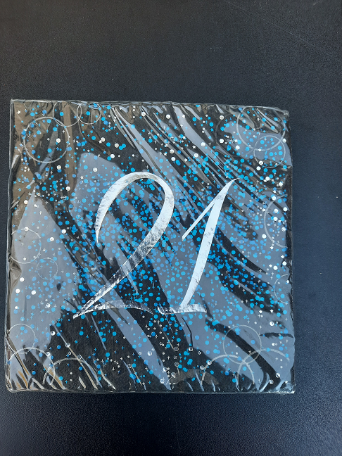 serviette 21 ans