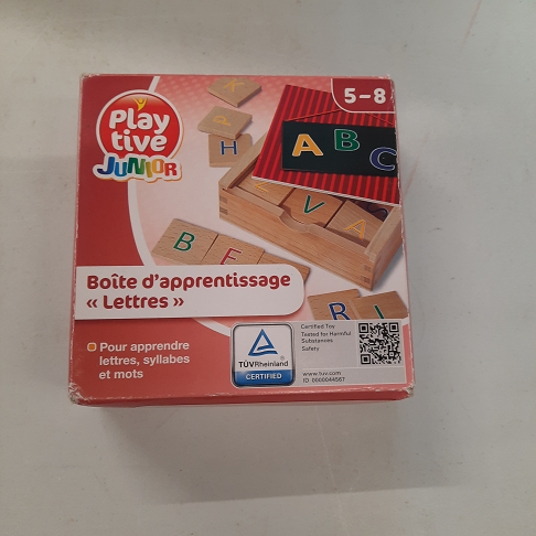 jeu apprentissage lettres: