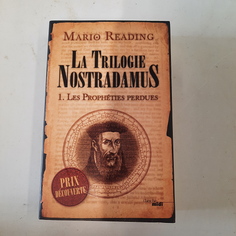 livre  Mario Reading / La trilogie Nostradamus