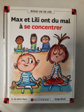 livre max et lili concentrer