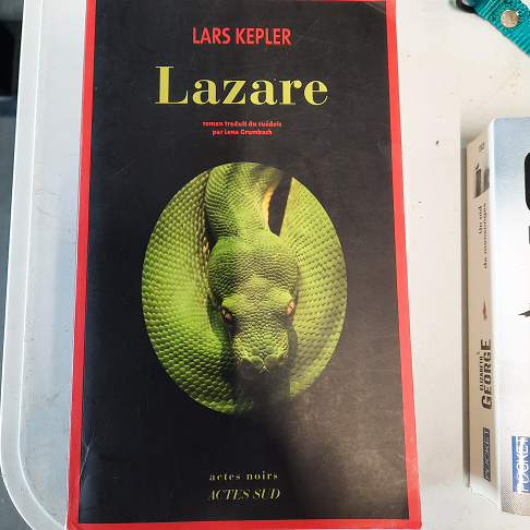 livre  Lazare  Lars Kepler