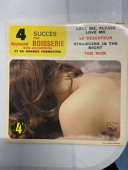 Vinyle - 4 Succès par Raymond BOISSERIE