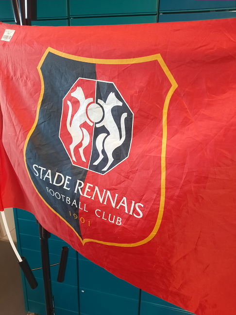 drapeau stade rennais déco