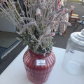 Bouquet lavande Rose avec Vase