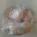 laine beige bouclée 3 Suisses (6 pelotes)