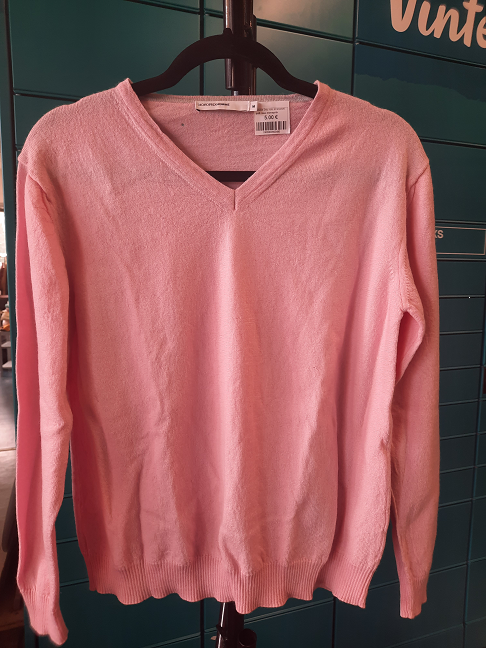 pull rose monoprix