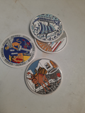 4 sous-verre en céramique grecs