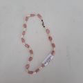 Collier rose et crème