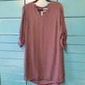Robe bleu marine Manche 3/4 T 40