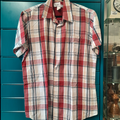 chemisette carreaux rouge homme