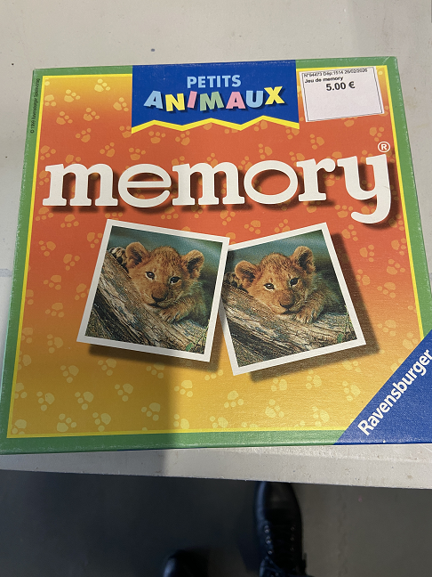 Jeu de memory