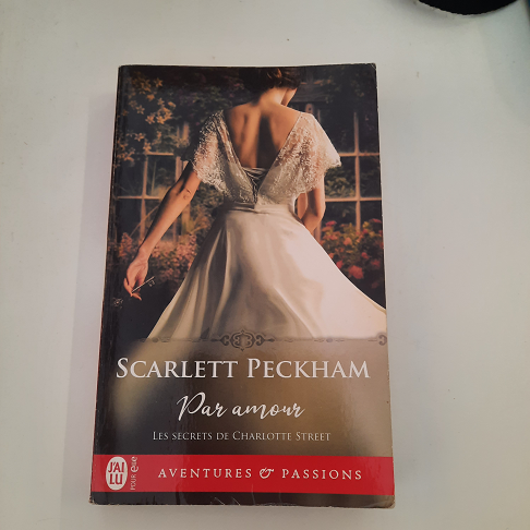 livre par amour scarlette Peckham
