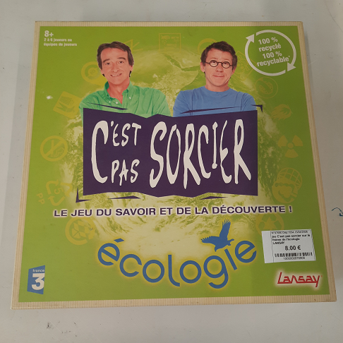jeu C'est pas sorcier sur le thème de l'écologie LANSAY