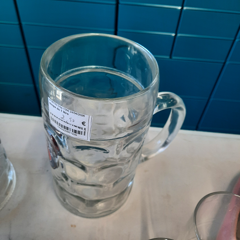 chope de 1 litre