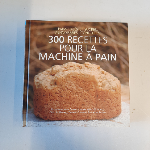 Livre recettes pour machine à pain