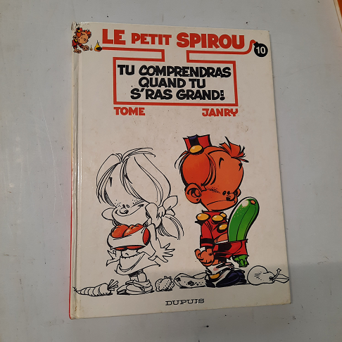 bande dzssinée le petit Spirou