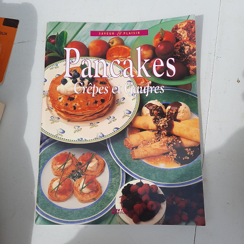 livre Pancakes crêpes et gaufres