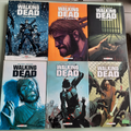lot de 5 bandes dessinées walking dead t1 à t6